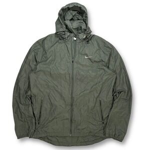 Nike Mens Flicker Flash 3M Hurricane Jacket Light Weight Medium Gray